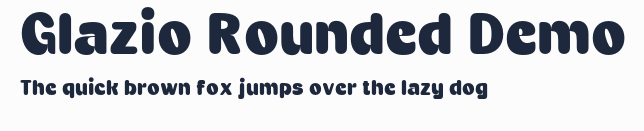 Glazio Rounded Demo預覽圖