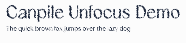 Canpile Unfocus Demo預覽圖