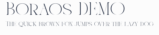 Boraos DEMO預覽圖
