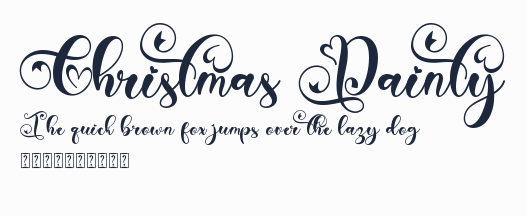 Christmas Dainty預覽圖