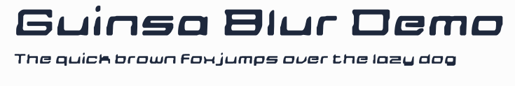 Guinsa Blur Demo預覽圖