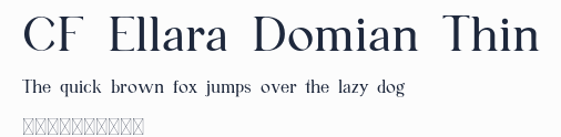 CF Ellara Domian Thin預覽圖