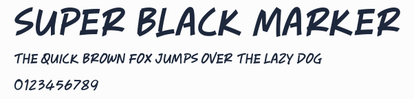 Super Black Marker預覽圖