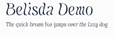 Belisda Demo預覽圖