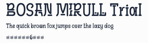 BOSAN MIRULL Trial預覽圖