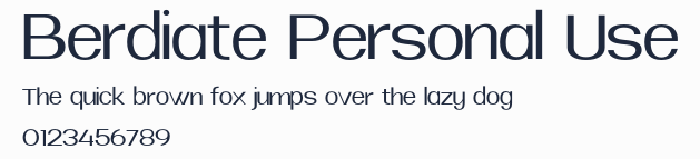 Berdiate Personal Use預覽圖