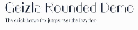 Geizla Rounded Demo預覽圖