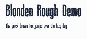 Blonden Rough Demo預覽圖