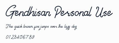 Gendhisan Personal Use預覽圖