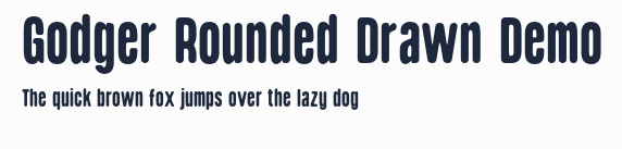 Godger Rounded Drawn Demo預覽圖