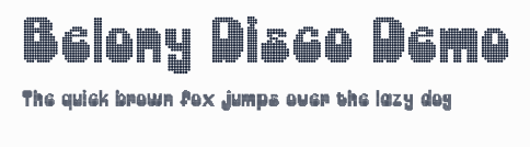 Belony Disco Demo預覽圖