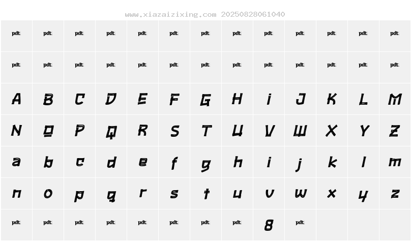 字符映射圖