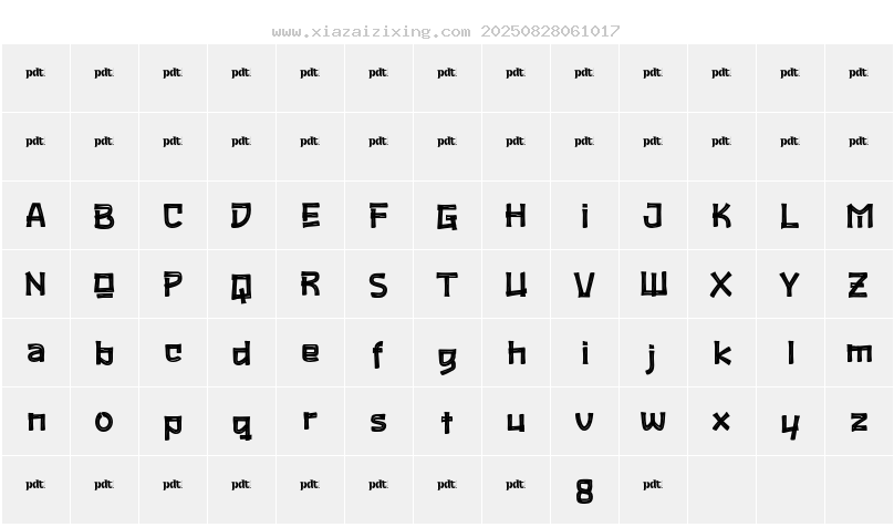 字符映射圖