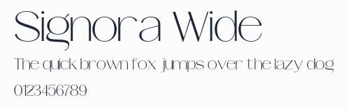 Signora Wide