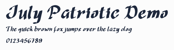 July Patriotic Demo預覽圖