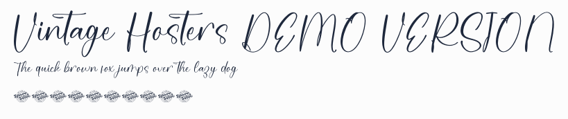 Vintage Hosters DEMO VERSION預覽圖