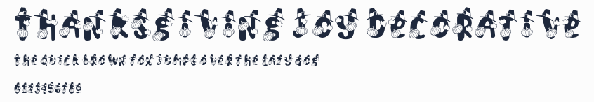 Thanksgiving Joy Decorative預覽圖