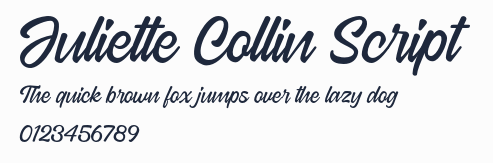 Juliette Collin Script預覽圖