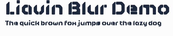 Liavin Blur Demo預覽圖