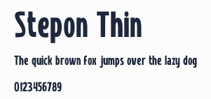 Stepon Thin預覽圖