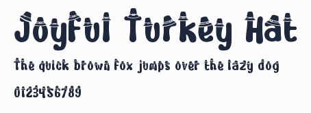 Joyful Turkey Hat預覽圖