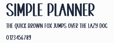 SIMPLE PLANNER預覽圖