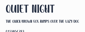 Quiet Night預覽圖