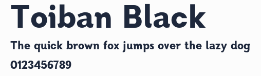 Toiban Black預覽圖