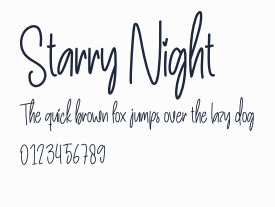 Starry Night預覽圖