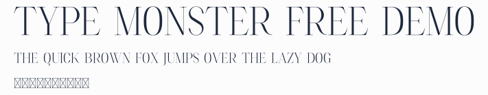 Type Monster Free Demo預覽圖
