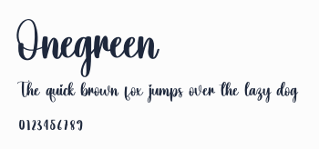 Onegreen預覽圖