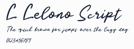 L Lelono Script預覽圖