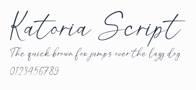 Katoria Script預覽圖