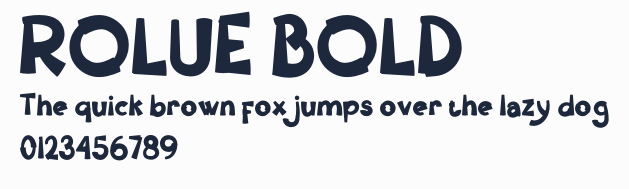 ROLUE BOLD預覽圖