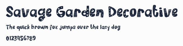Savage Garden Decorative預覽圖