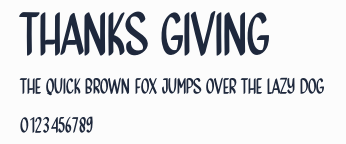 Thanks Giving預覽圖