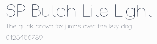 SP Butch Lite Light預覽圖