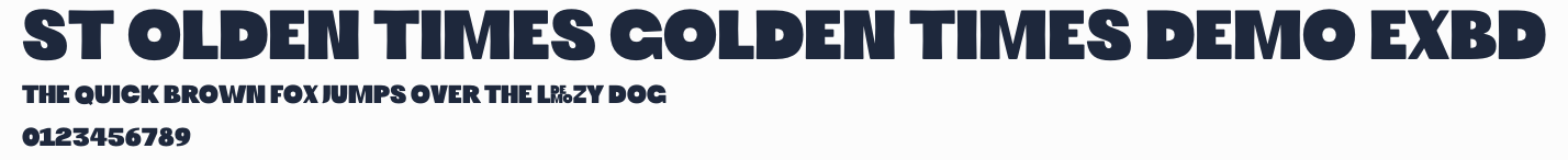 ST Olden Times Golden Times DEMO ExBd預覽圖