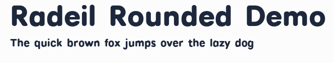 Radeil Rounded Demo預覽圖
