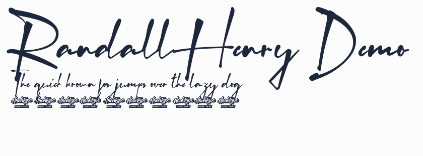 Randall Henry Demo預覽圖