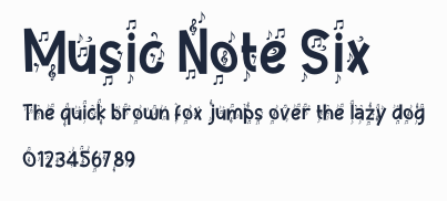 Music Note Six預覽圖