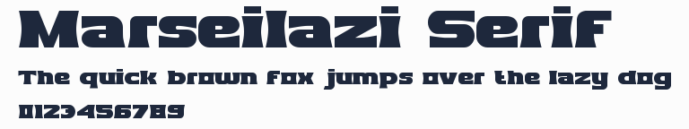 Marseilazi Serif預覽圖