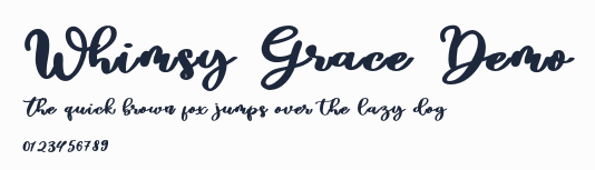 Whimsy Grace Demo預覽圖