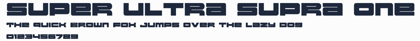Super Ultra Supra One預覽圖