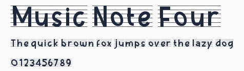 Music Note Four預覽圖