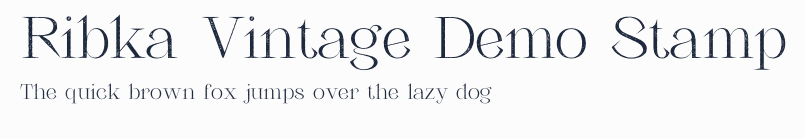 Ribka Vintage Demo Stamp預覽圖
