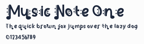 Music Note One預覽圖