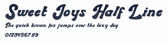 Sweet Joys Half Line預覽圖