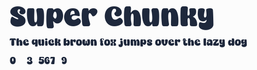Super Chunky預覽圖