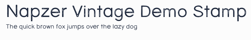 Napzer Vintage Demo Stamp預覽圖
